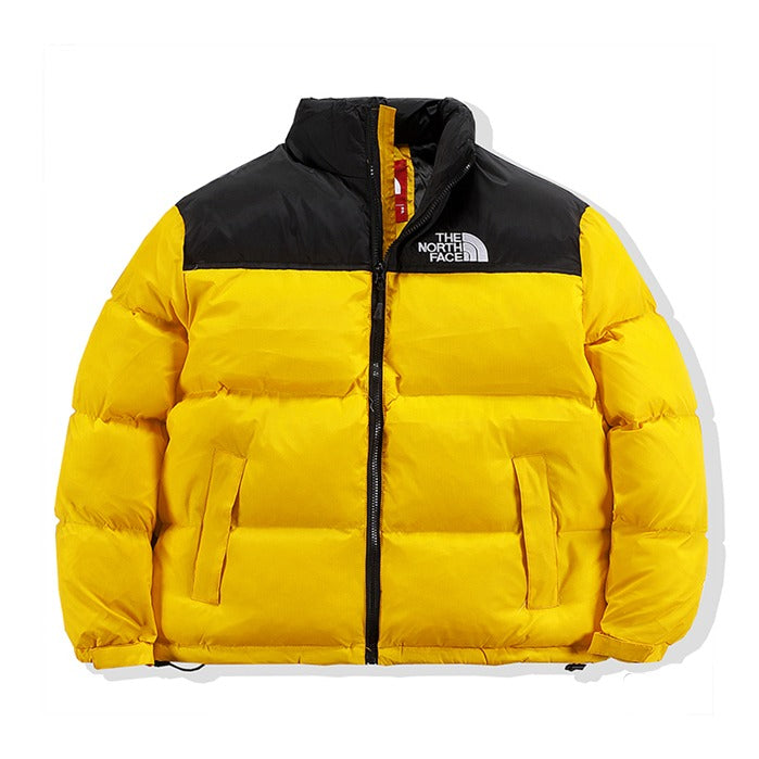 1996 retro nuptse jacket yellow