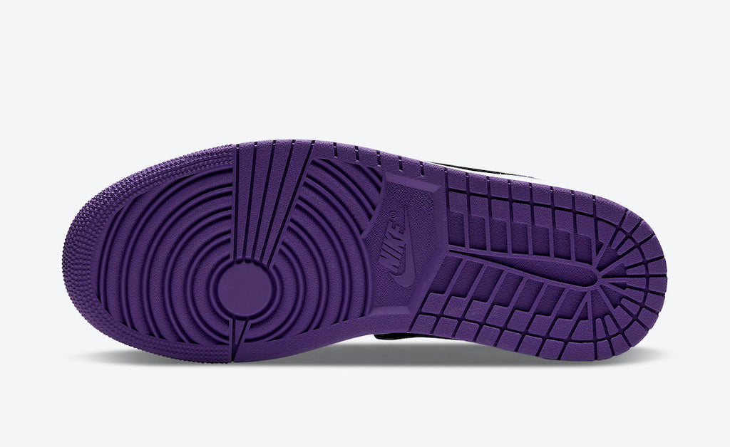 air jordan 1 mid se appears in varsity purple