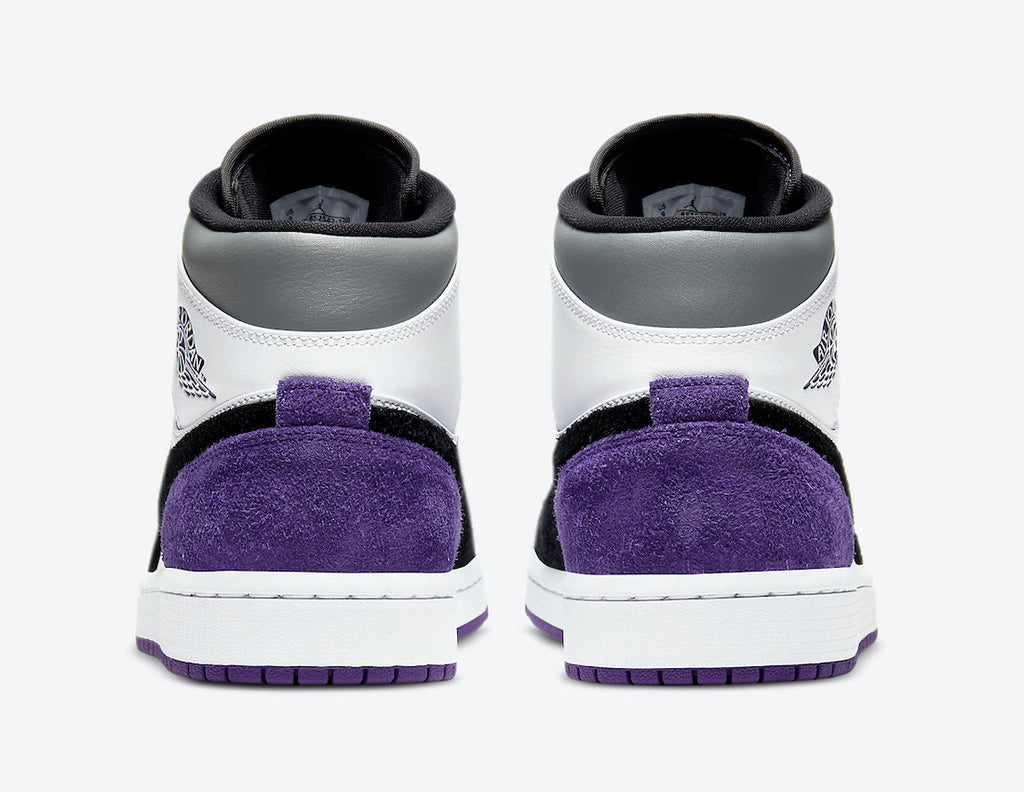 air jordan 1 mid se appears in varsity purple