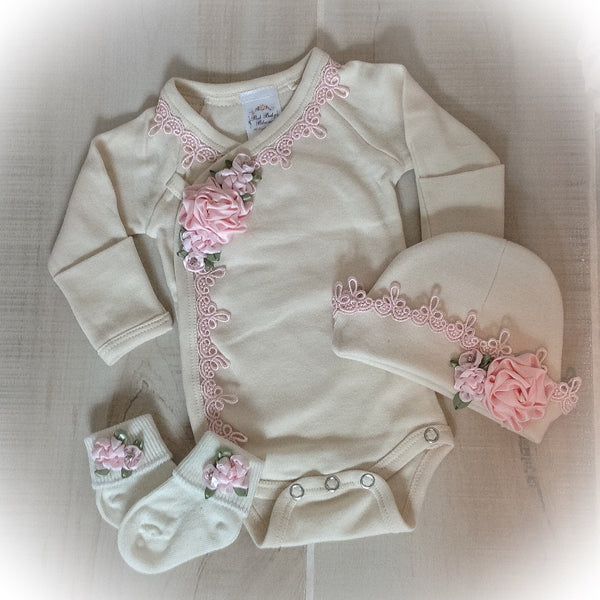 preemie take home outfit girl