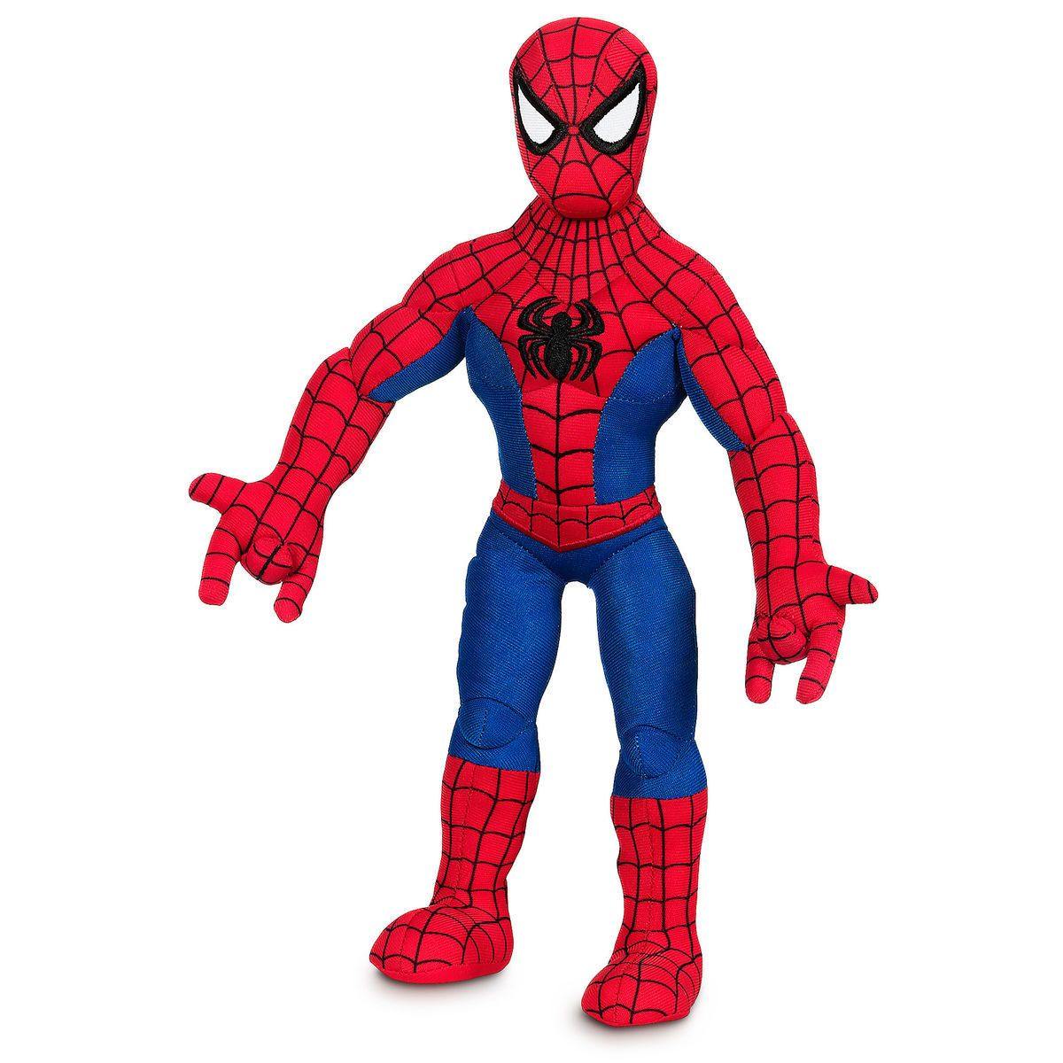 large spiderman plush toy