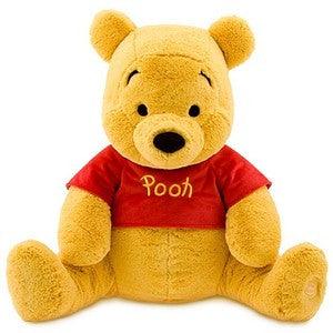 pooh bear dog toy