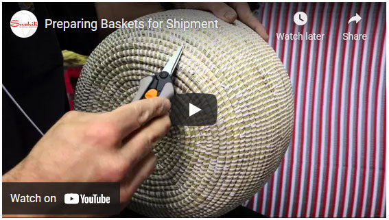 Preparing Baskets For Shipment