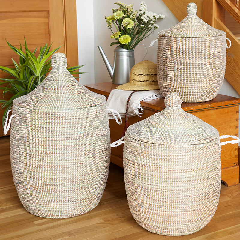 Handmade African Home Decor Baskets from Swahili African Modern