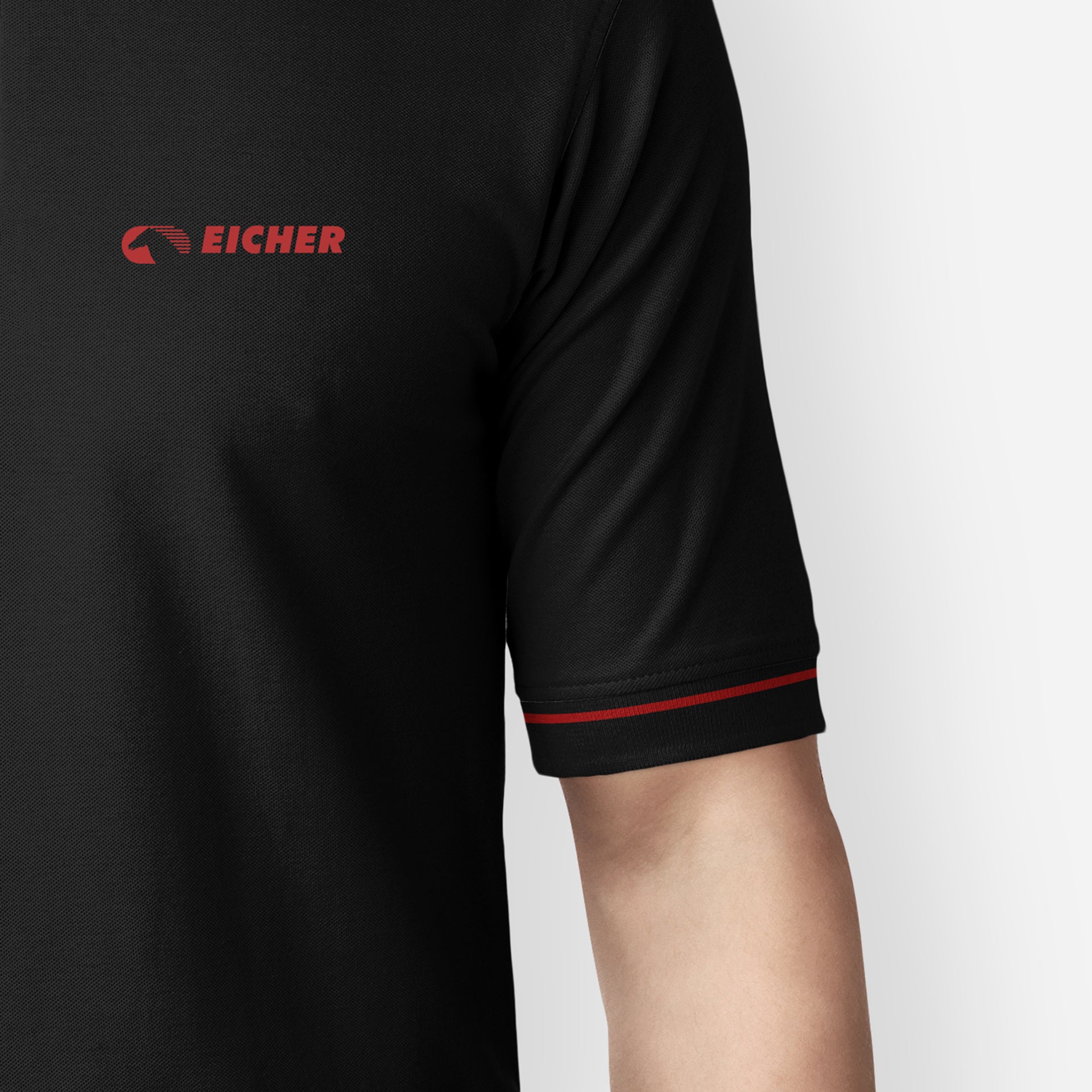 Collared T-shirt - Black – PRO STORE