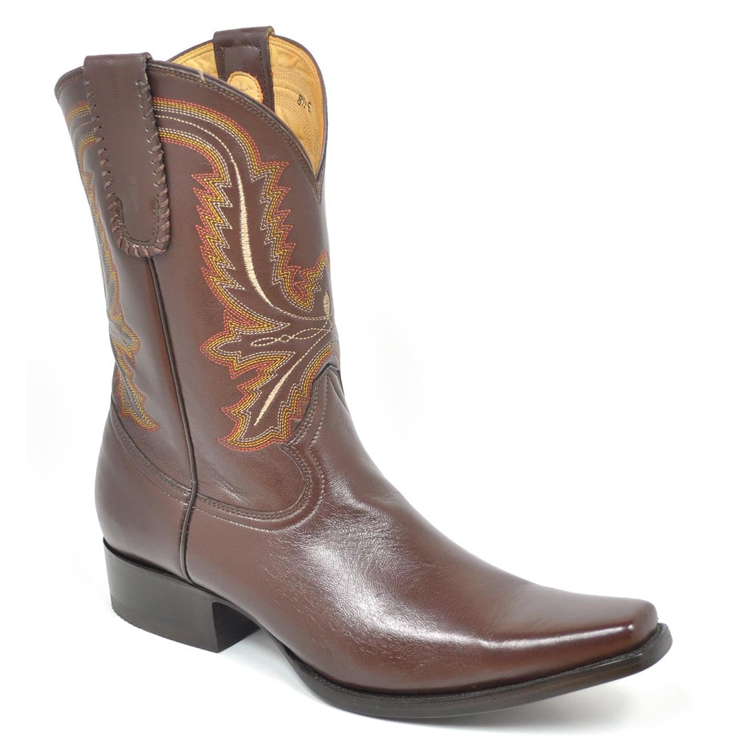 Men's Spanish Square Toe Cowboy Boots - Gavel Boots