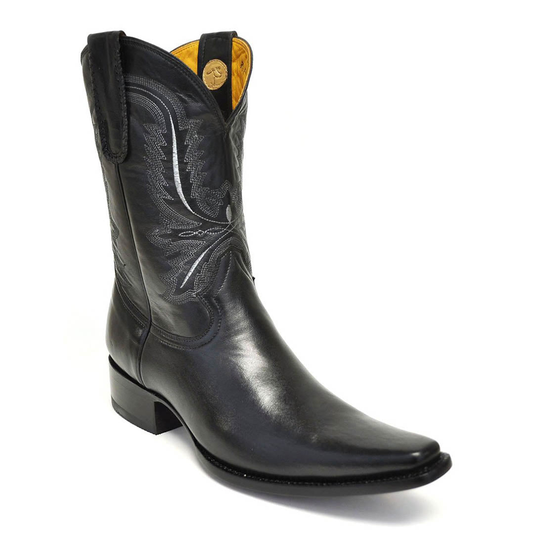 Men's Spanish Square Toe Cowboy Boots - Gavel Boots