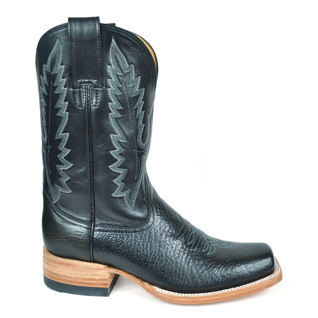 black bullhide boots