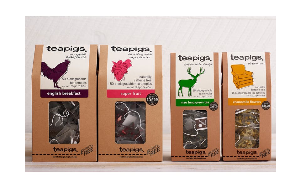 teapigs everyday brew tea and super fruit tea