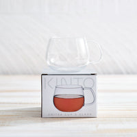 KINTO UNITEA One Touch Glass Teapot 460ml - Mizuba Tea Co.