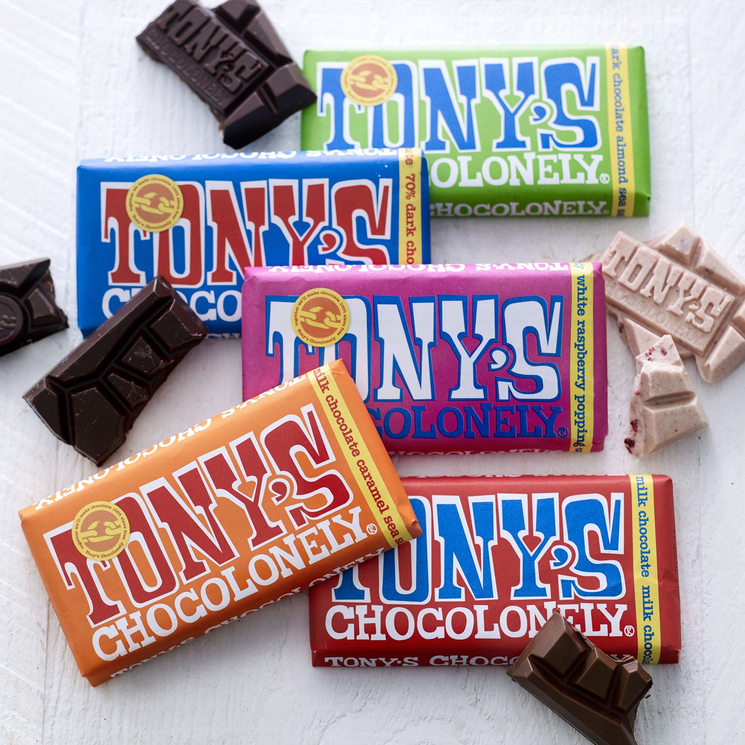 Tony's Chocolonely White Raspberry Popping Candy Chocolate | Friends Of  teapigs | teapigs – teapigs.com