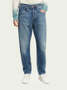 Scotch & Soda The Dean Loose Tapered-fit Jean in Blue Shift