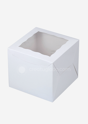 caja para torta kraft / blanco reversible ECO Friendly
