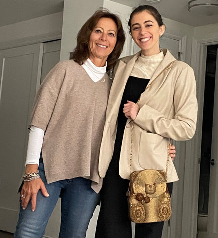 Caryn and her daughter love Mary Frances Handbags