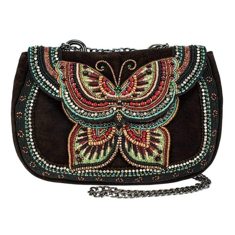 flitter suede novelty crossbody handbag 