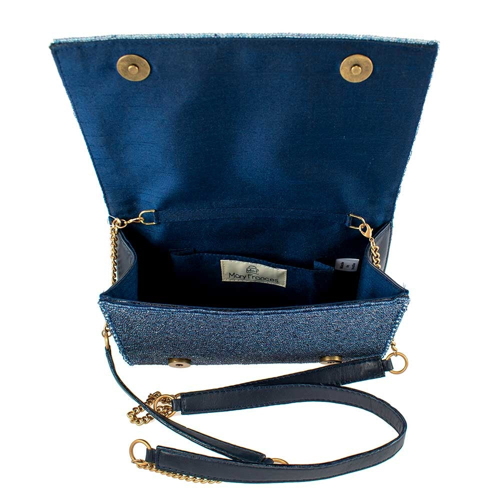 Stunning Blue Leather Handbag Timeless Elegance Stock Photo 2302963045 |  Shutterstock