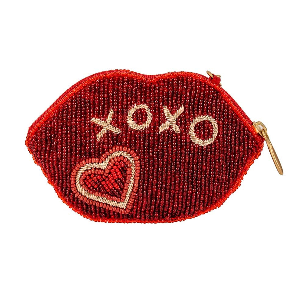 LC Lauren Conrad Heart Coin Pouch