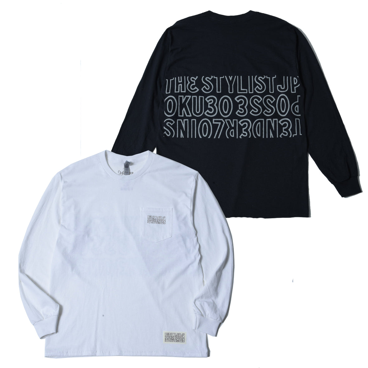 TENDERLOIN LONG SLEEVE TEE 2A BROWN XL - Tシャツ/カットソー(七分/長袖)