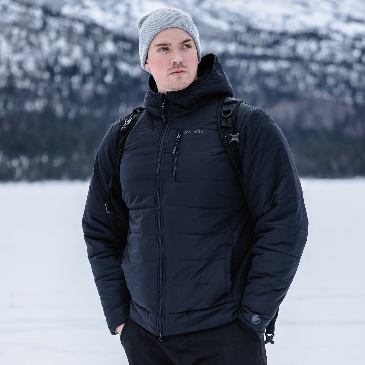Photo taken by NickByNorthwest. MuskOx Insulated Wrangell Puffer Jacket. Performance Men's Outerwear by MuskOx Men's Outdoor Apparel. Lab Certified Insulated Jacket to keep you warm in negative conditions.