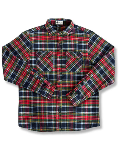 Field Grand Flannel, Red Plaid Heavyweight Flannel Shirt for Men – MuskOx  Flannels