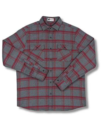 Field Grand Flannel, Red Plaid Heavyweight Flannel Shirt for Men – MuskOx  Flannels