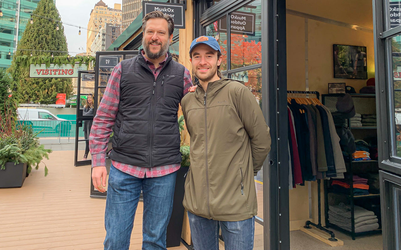 MuskOx Outdoor Apparel Detroit Popup