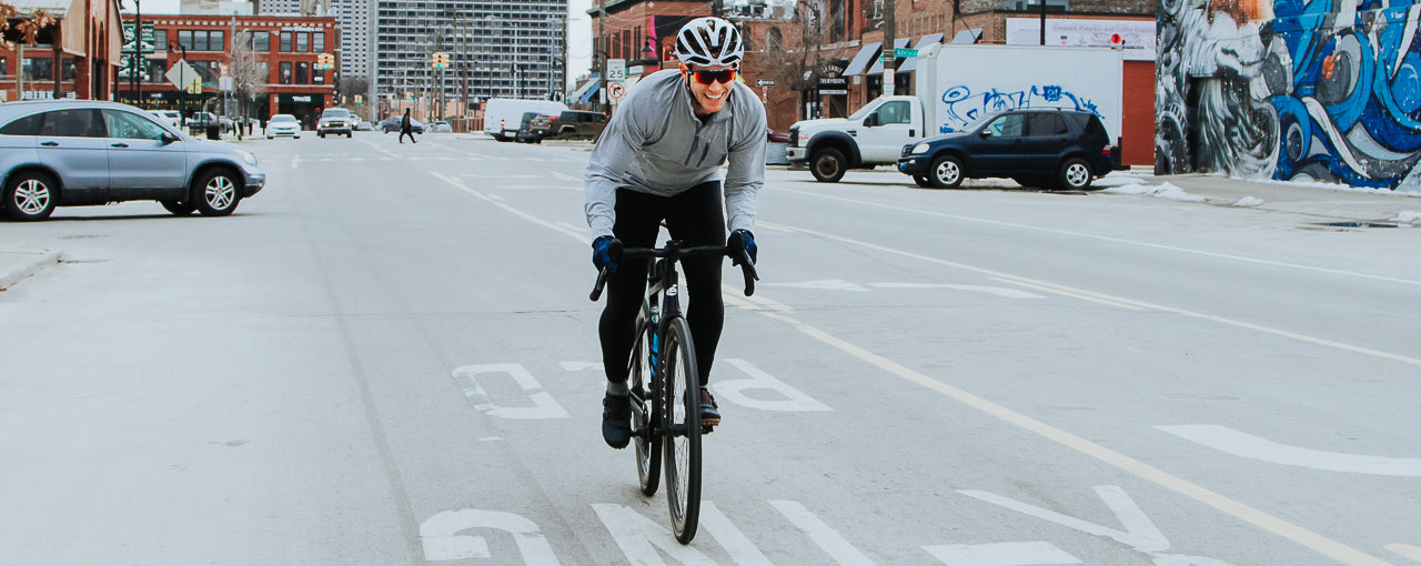 MuskOx Outdoor Apparel, Cyclist in Quick Drying Grey Quarter Zip by MuskOx