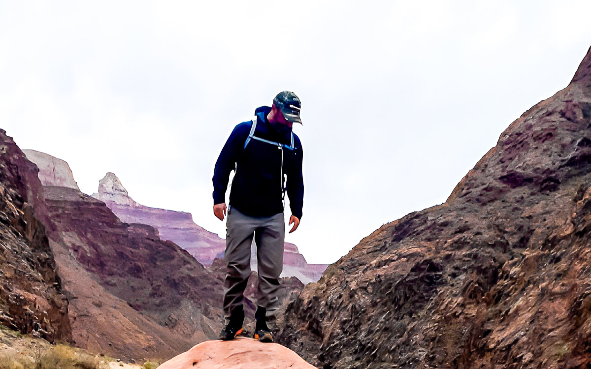 Javier at Grand Canyon, MuskOx Flannels