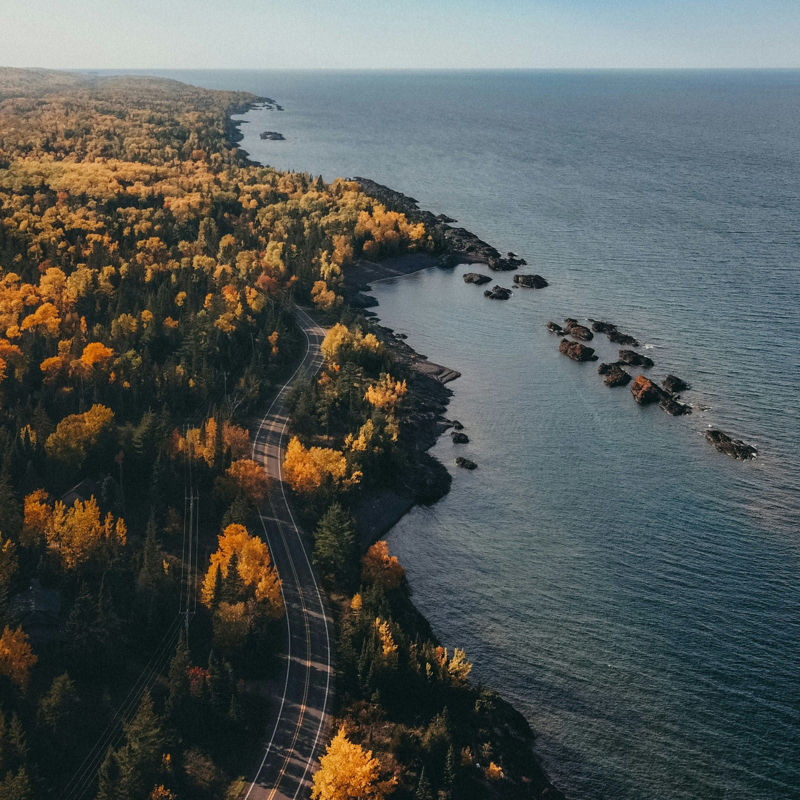 Keweenaw Peninsula coast