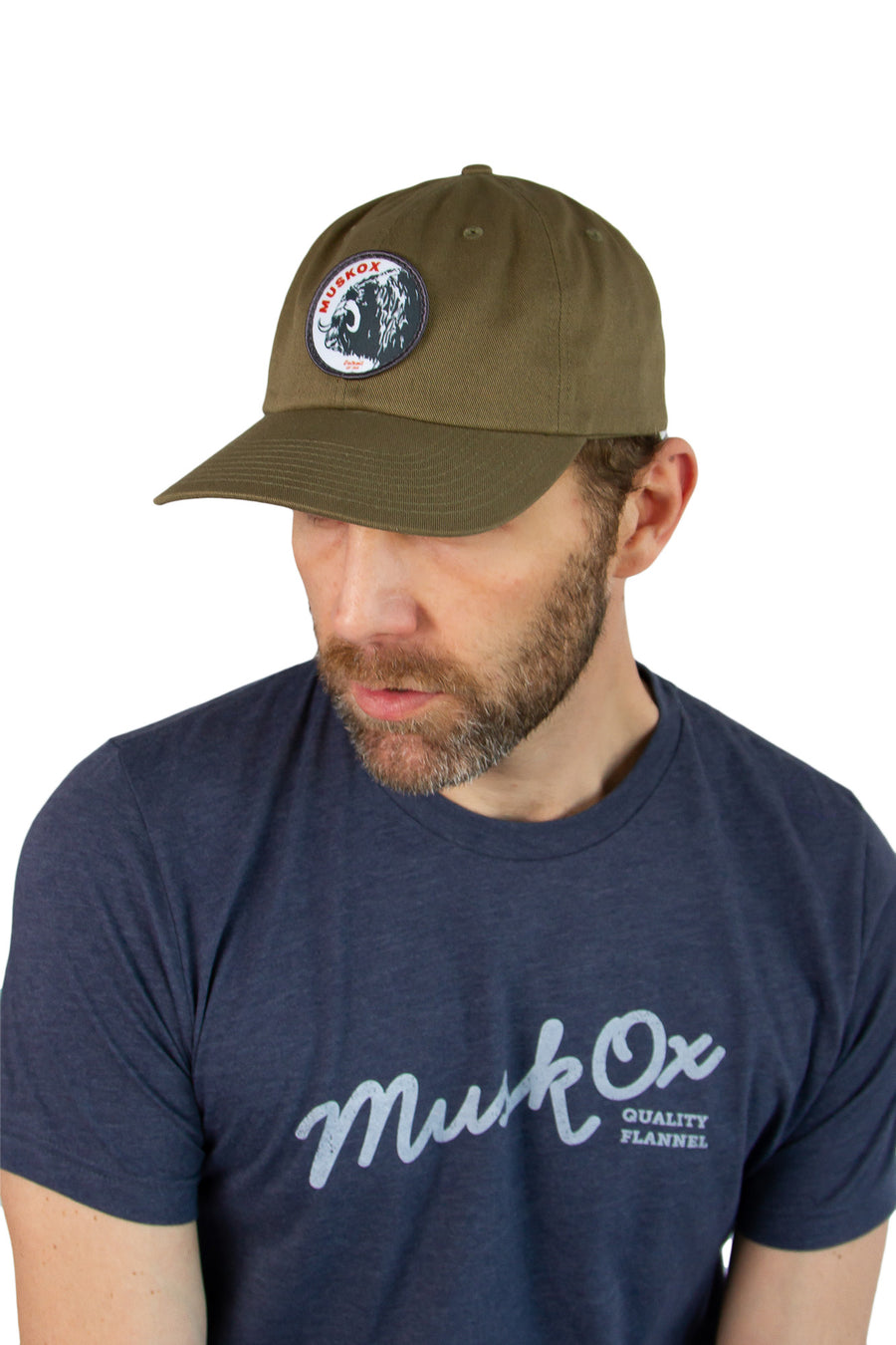 MuskOx Logo Patch Hat, Rugged Cotton Twill Hat by MuskOx Flannels