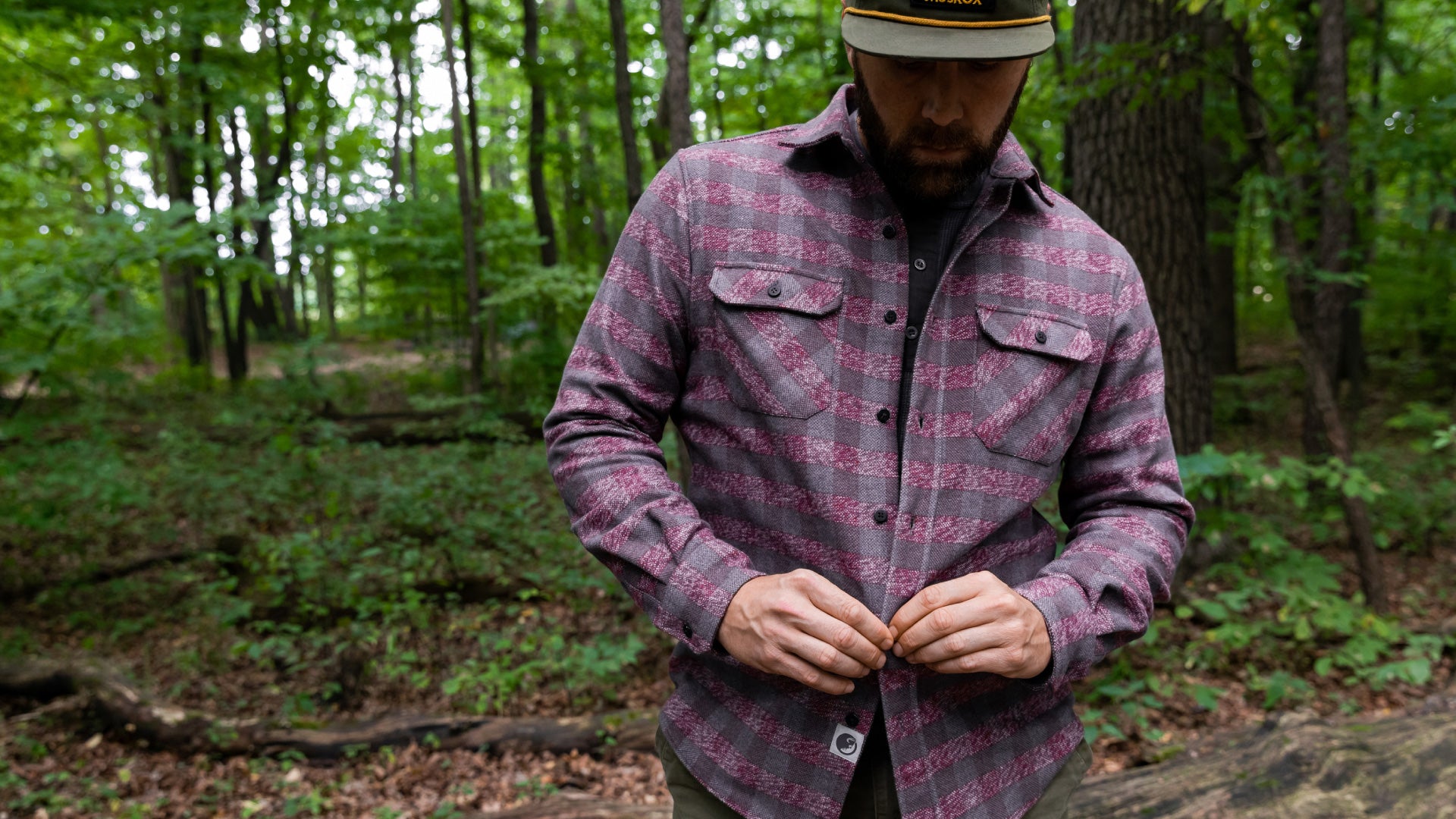 The Grand Flannel By MuskOx Apparel, Heavyweight Flannel Shirt, Comfortable Flannel Shirt By MuskOx Clothing