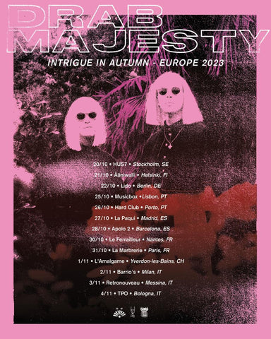 Drab Majesty's fall 2023 Tour of Europe