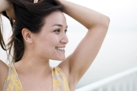 portrait of young asian woman