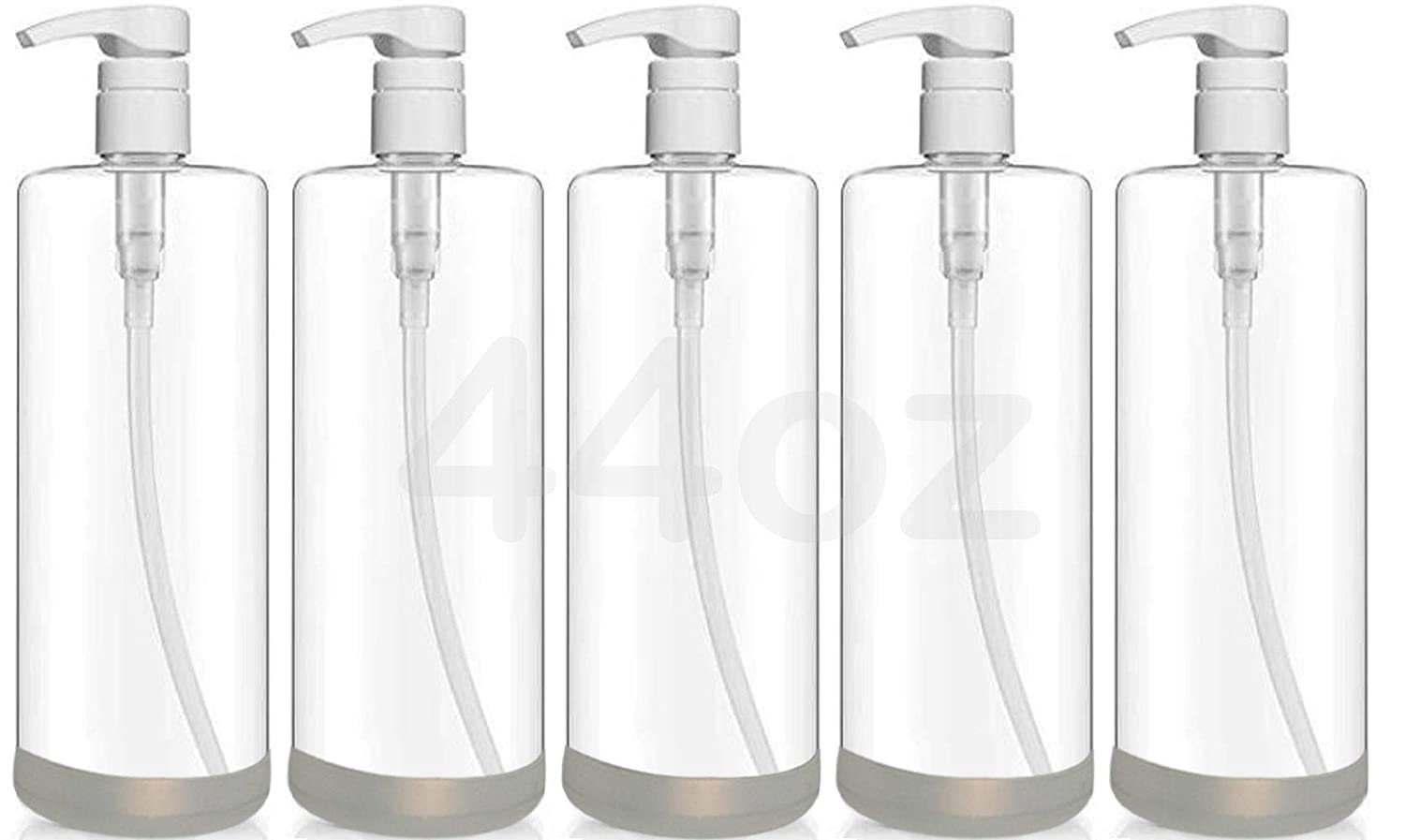 empty soap dispenser bottles