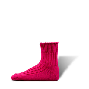 Low Gauge Rib Socks | Short Length Collection 