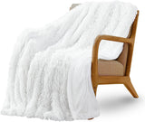 Fluffy Soft Faux Fur Throw Blanket