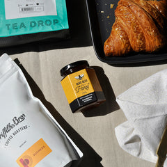 Griffiths Bros. Breakfast Buzz Gift Pack | TeaDrop English Breakfast Tea | Ben's Bees Honey