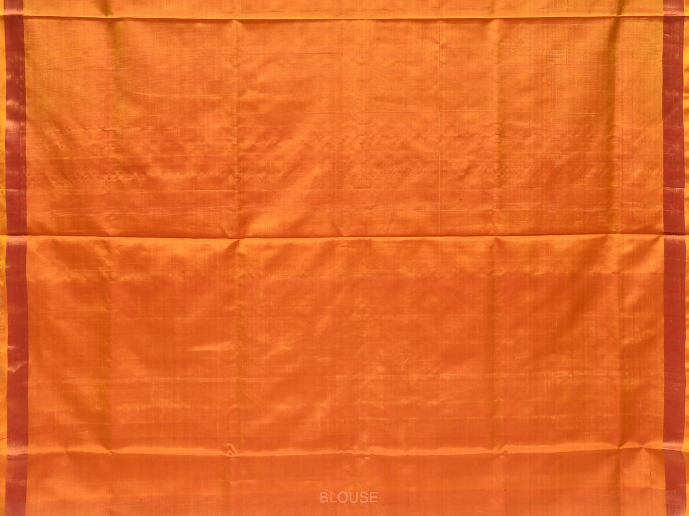 Orange handloom silk uppada saree