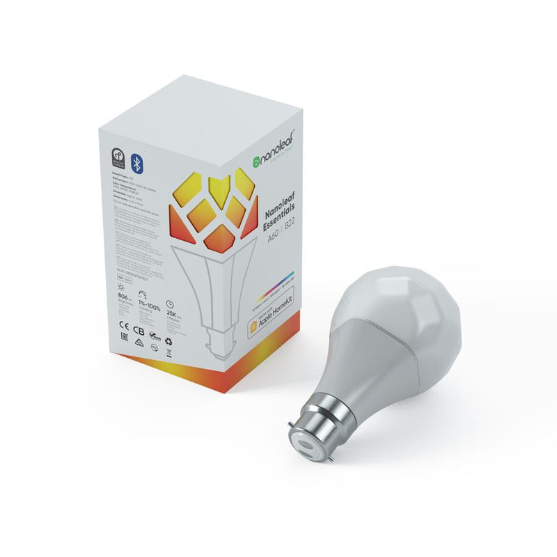Nanoleaf Essentials Smart Bulb A60 | B22.