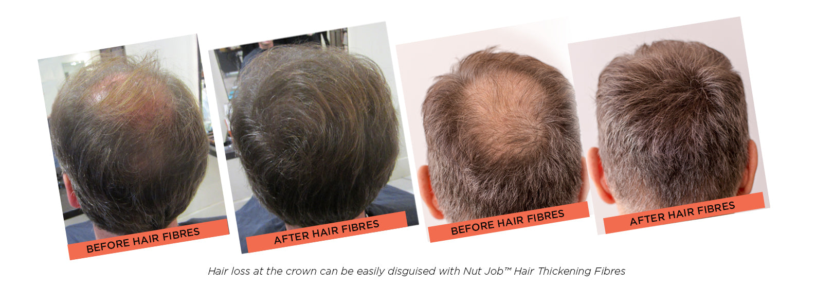 How To Hide Hair Loss At The Crown with Pictures – Nut Job Hair Building  Fibres