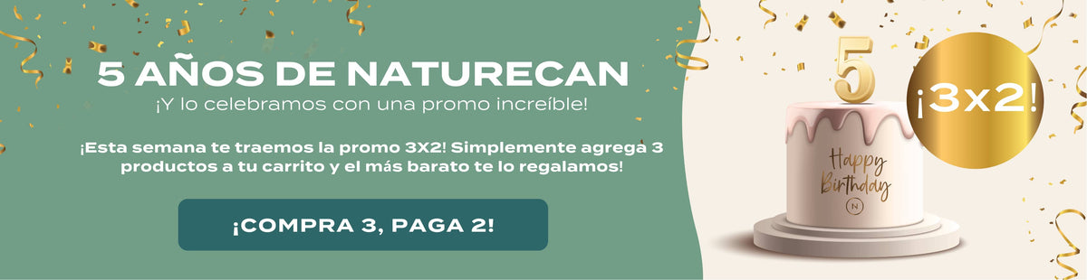 3x2 en aceite de CBD de Naturecan