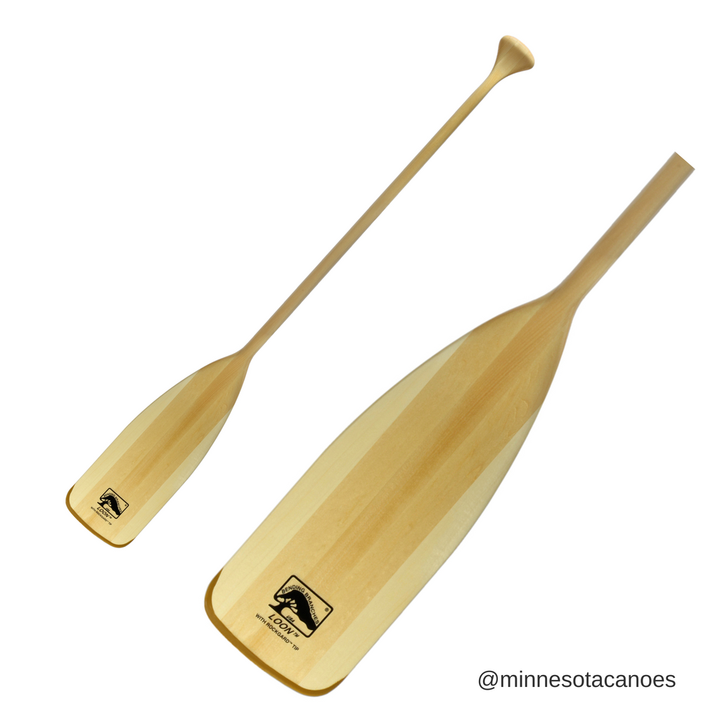 Wooden Bent Shaft Canoe Paddle (Wenonah Quetico) – Minnesota Canoes