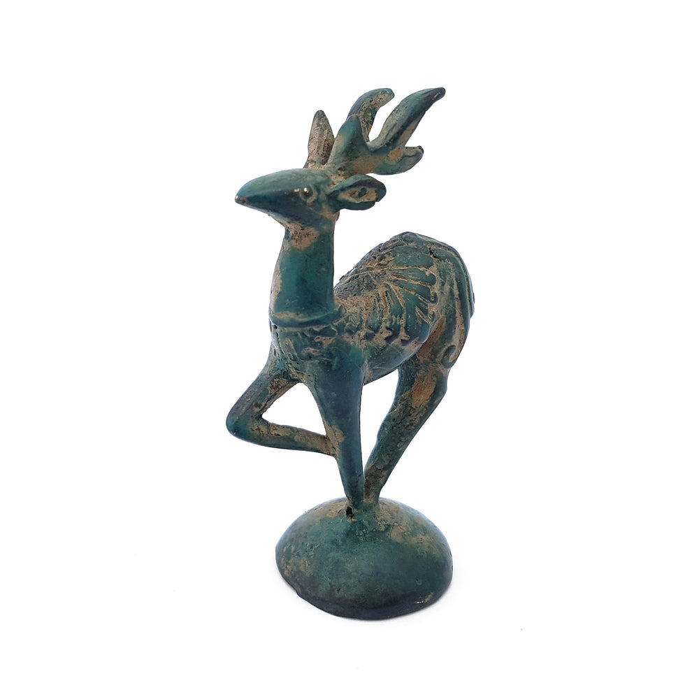 Brass Hook Deer – Fern