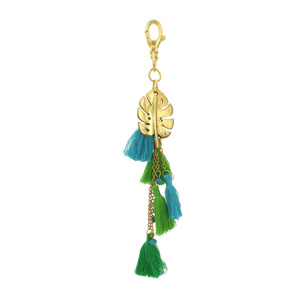 tassel keychain – elytra textiles