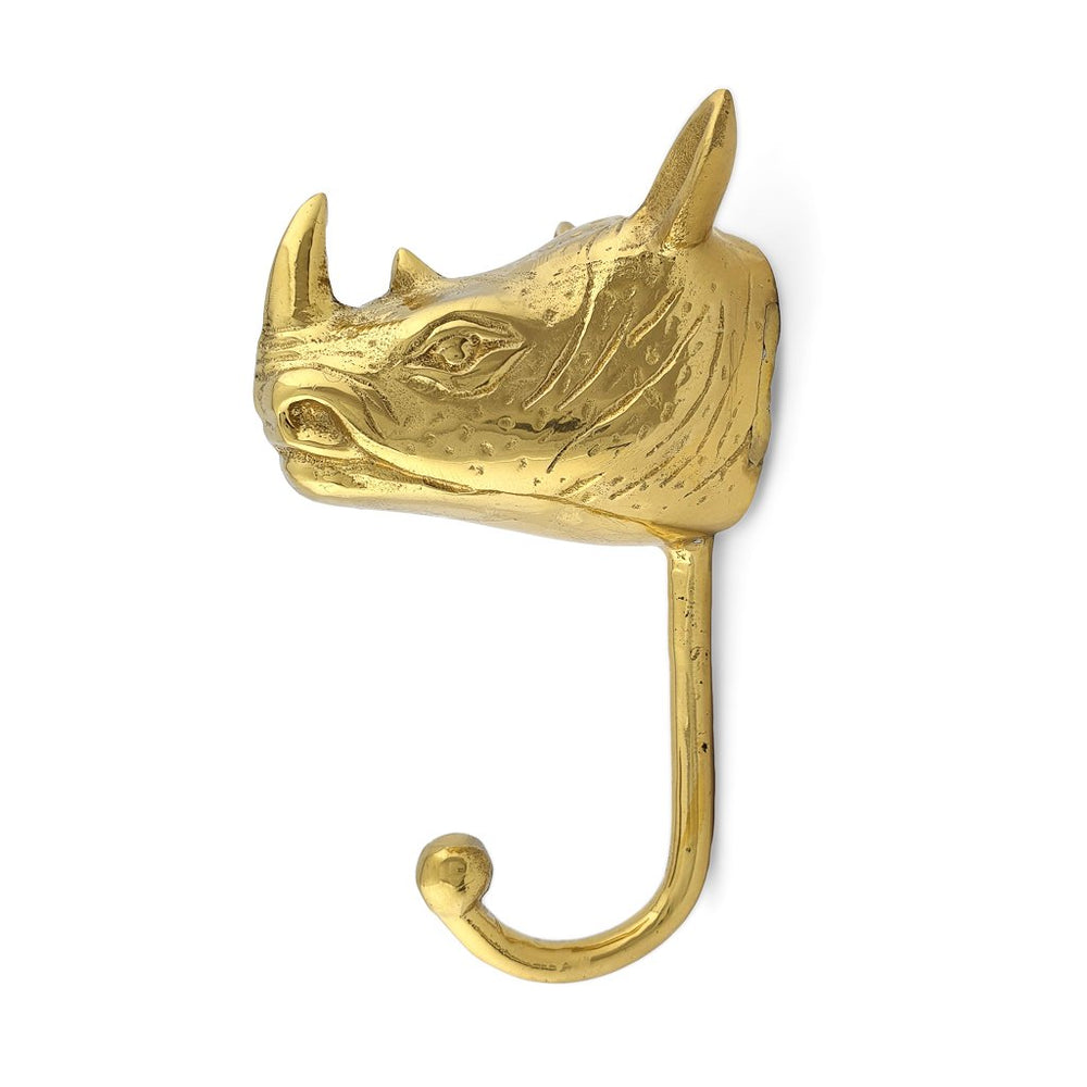 Brass Hook Deer – Fern