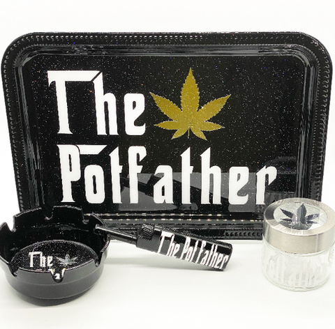 World's DOPEST Dad Rolling Tray Set – Made in Melanin, LLC