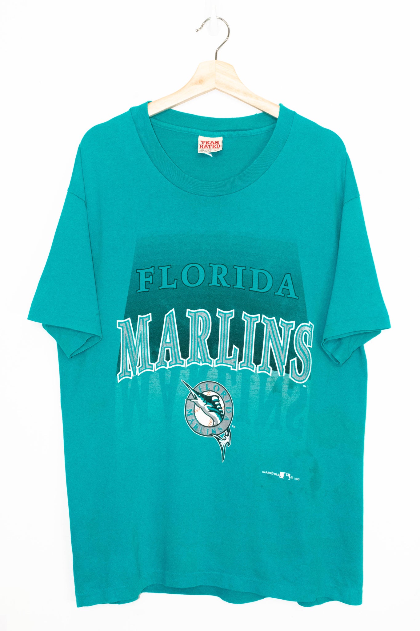 vintage florida marlins t shirt