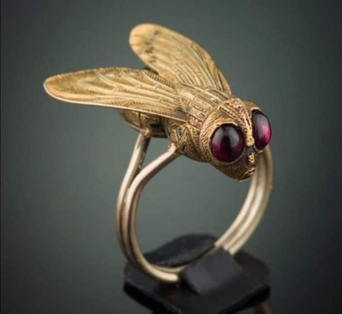 Antique Victorian Fly Ring