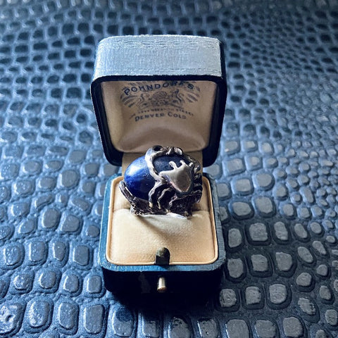 vintage zodiac ring