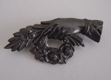 Antique Victorian Hand Brooch